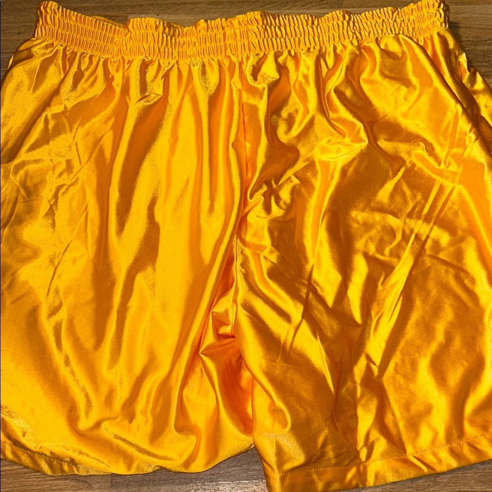 STARTER Golden Yellow Sports Shorts - Picture 3 of 3